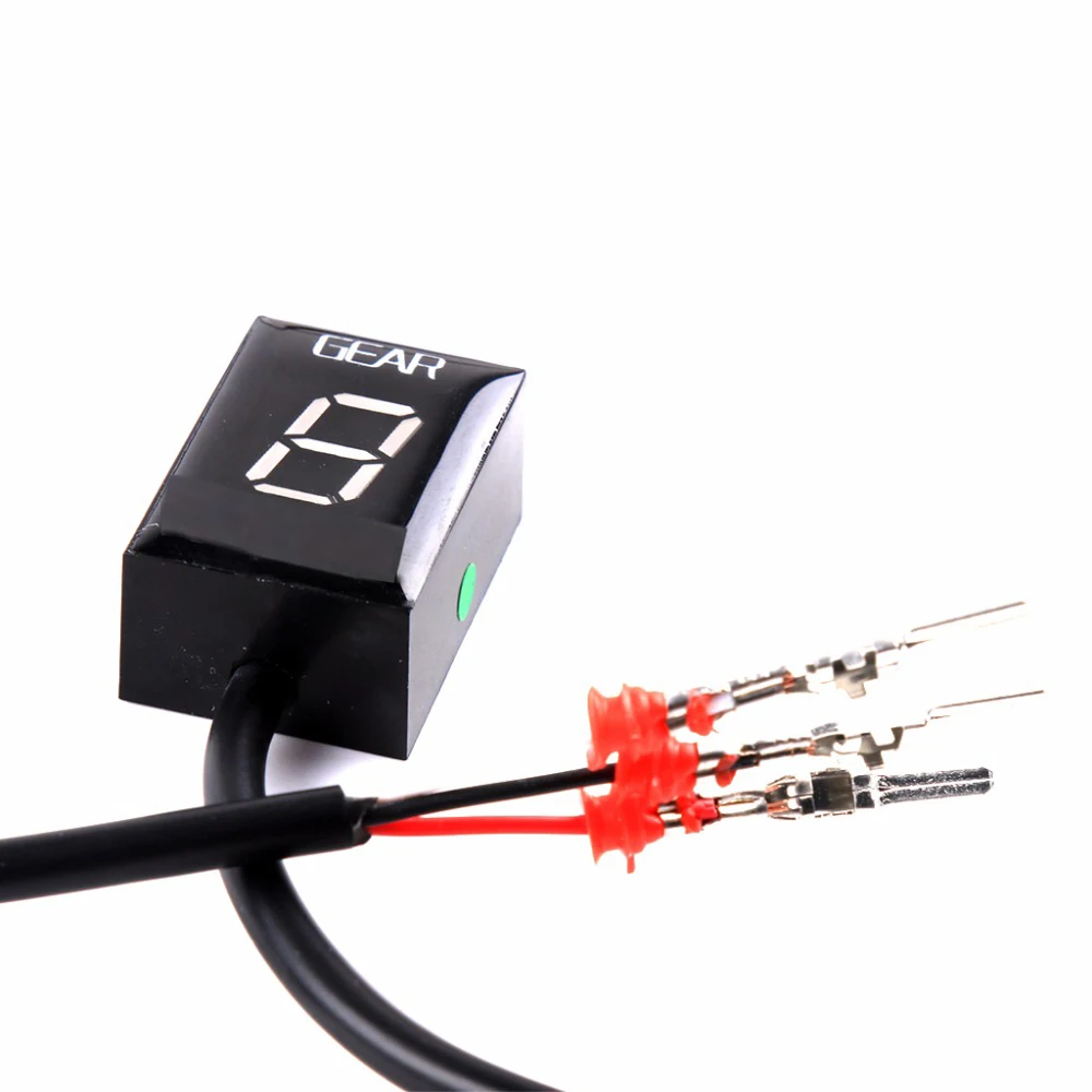 Мотоцикл 1 6 уровней Ecu разъем крепление скорость шестерня дисплей индикатор для