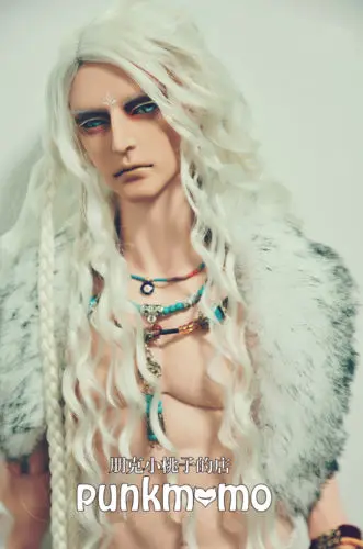 

Парик белый лев/Кало 22-24 см для кукол 1/3 SD PULLIP AA BJD