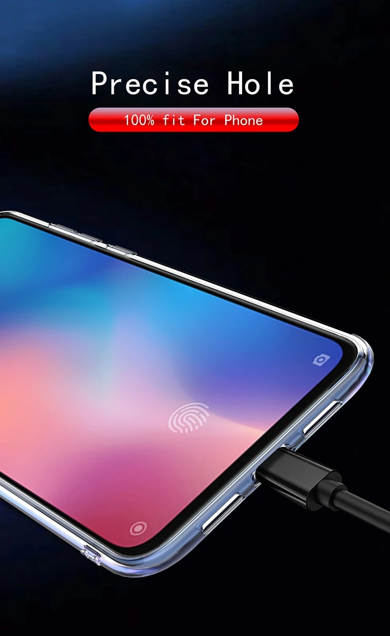 360 металлический магнитный чехол на палец для Xiaomi 8 9 mi8lite mi9lite mi8discovery прозрачный мягкий кремний чехол для Xiaomi Redmi Note 7