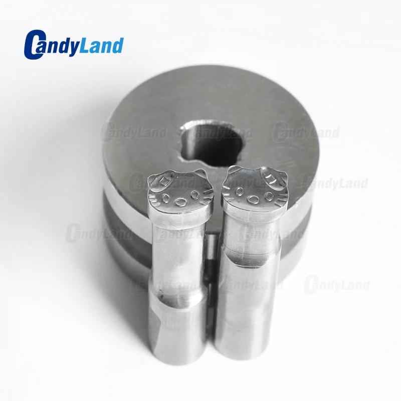 

CandyLand HK Cat Milk Tablet Die 3D Punch Press Mold Candy Punching Die Custom Logo Calcium Tablet Medicine Pill Maker Punch Die