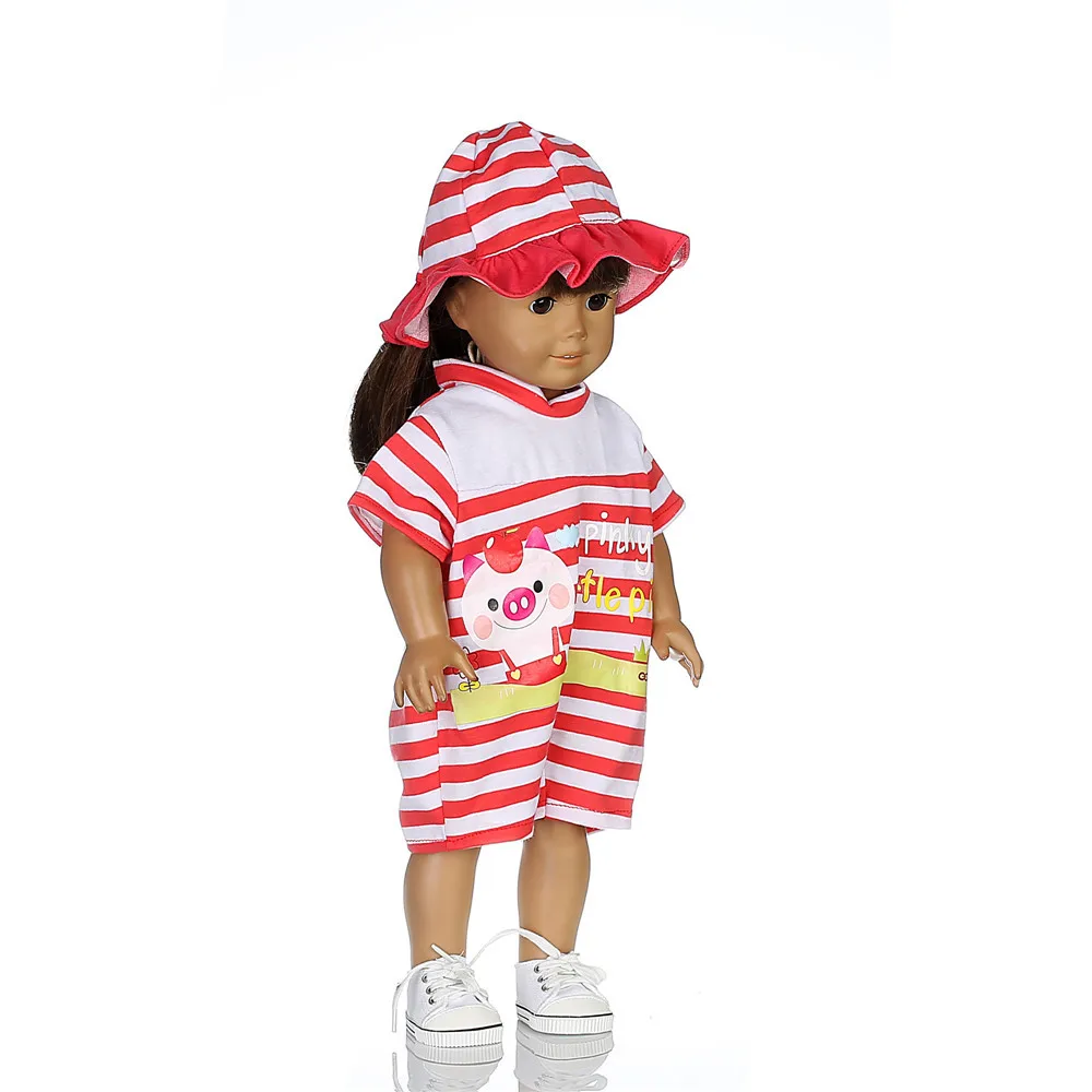 Новая стильная одежда для кукол с шапкой и комбинезоном подходит кукольной