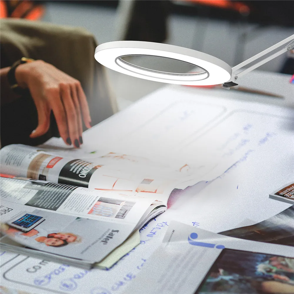 Светодиодный светильник для чтения металлический светодиодный поворотный