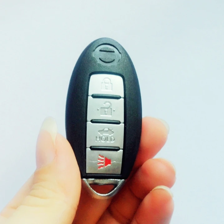 Чехол для смарт ключей с 4 кнопками Nissan Altima Maxima Sentra Sylphy Tiida Qashqai Livina Sunny чехол замены