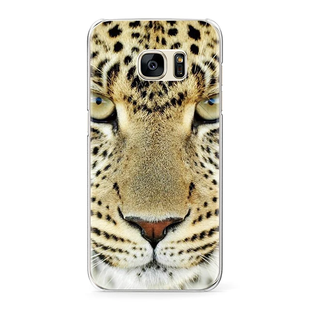 Крутой чехол с животным узором для samsung Galaxy S3 S4 S5 MINI S6 S7 Edge Plus S8 S9 Plus жесткий чехол-накладка