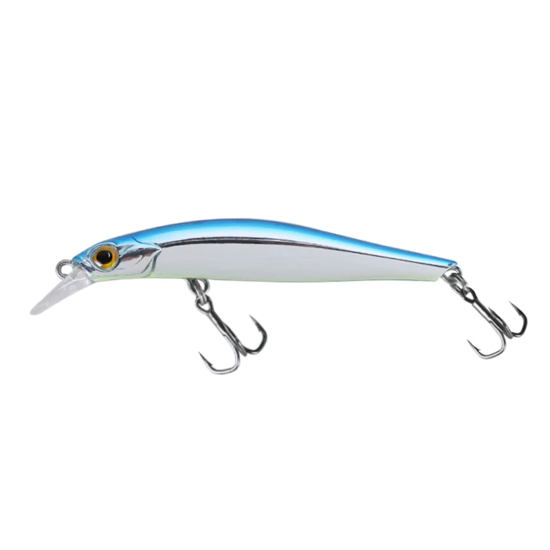 9506-treble hook-1 Kingdom Hot Jerkbaits рыболовные приманки 80 мм 9 г 105 мм 18,6 г бесшумные тонущие приманки Minnow высокое качество жесткие приманки хорошее действие воблеры - Цвет: 9506-treble hook-1
