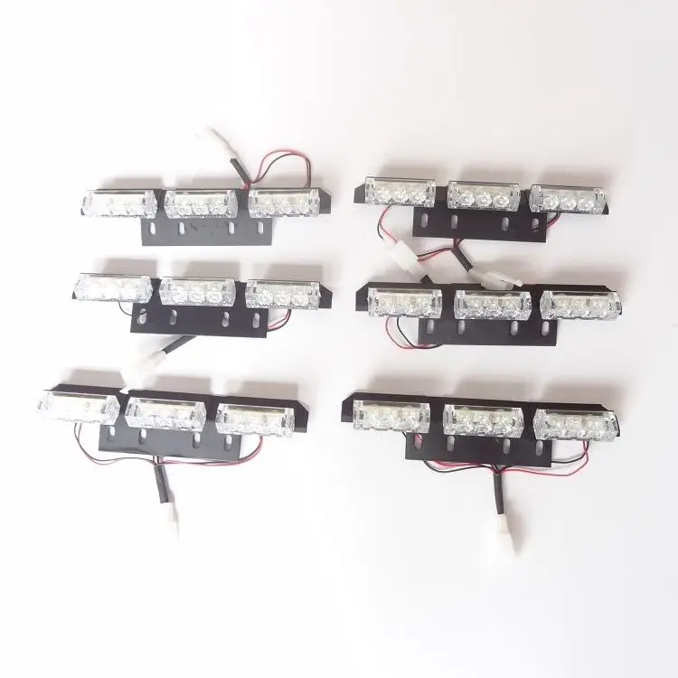 03024 12В 6x9led 54 led Универсальная автомобильная лампа с молниевыми лампами аварийная