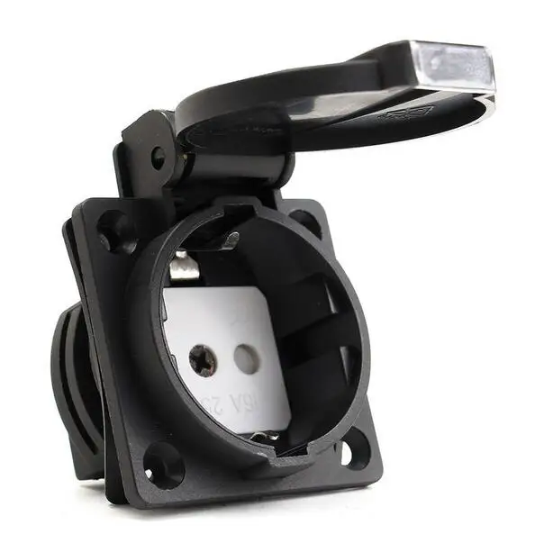 20 шт./лот IEC 320 EU Водонепроницаемая AC Розетка E 013 C14 съемная|eu socket plug|lot lotsocket iec |