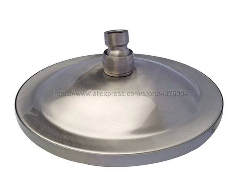 Насадка для душа в современном стиле 8 дюймов круглая насадка с матовым никелевым