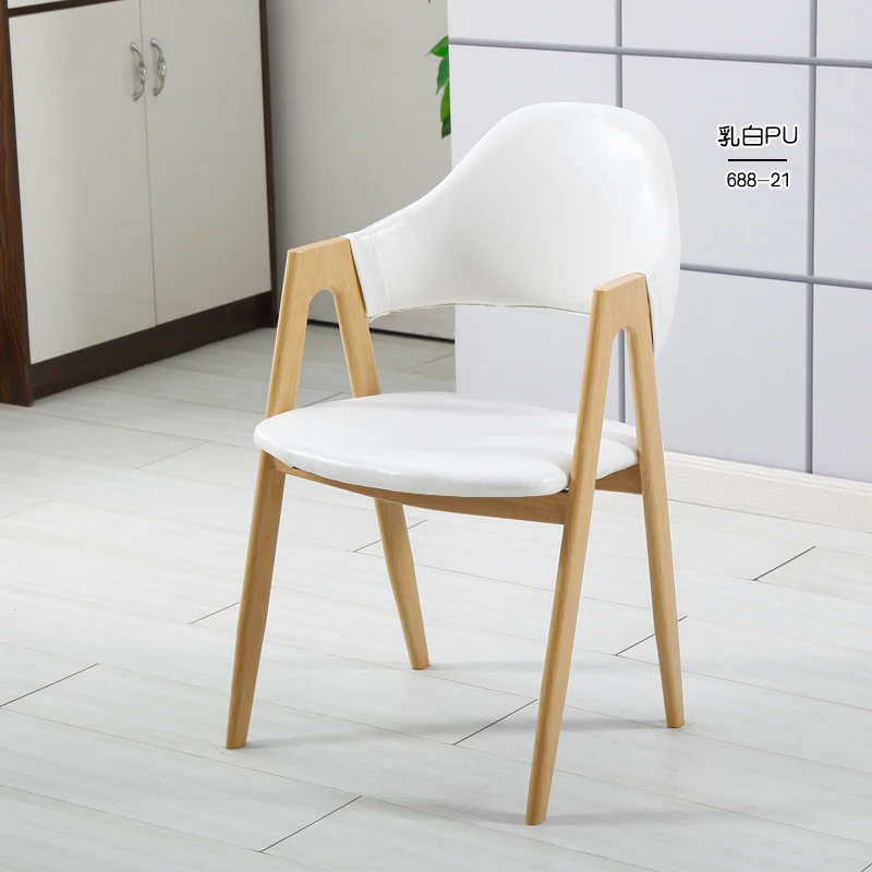 Скандинавский обеденный стул современный минималистичный Ins красный