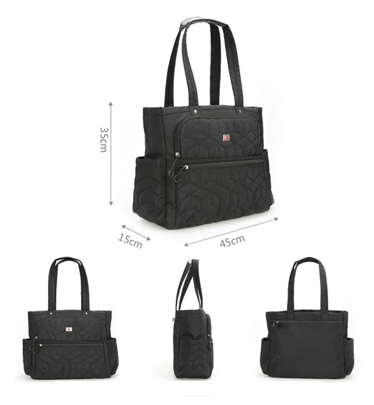 Сумка для коляски Bolsas Maternidade, сумки для подгузников, детские сумки для ухода за ребенком, сумка для беременных, сумка для мам, сумки для мам, детские вещи черного цвета