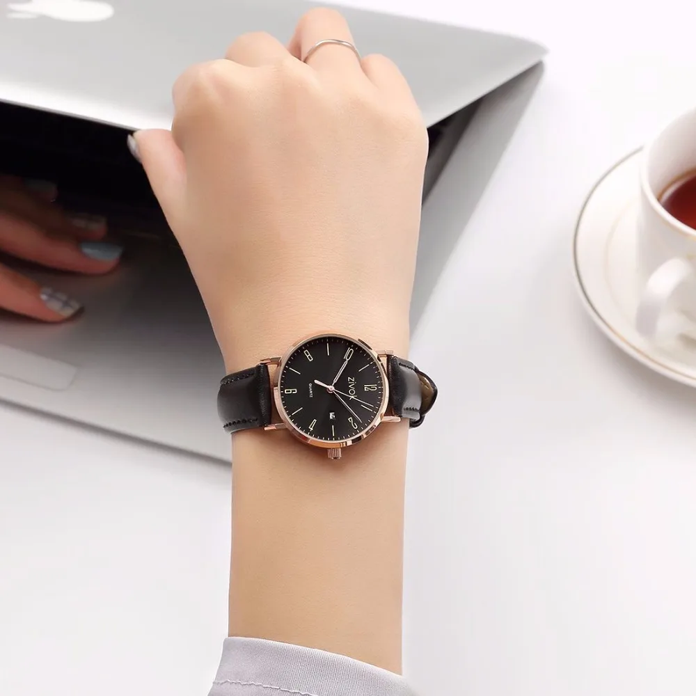 zivok Fashion Women Watches Relogio Feminino Leather Quartz Sport Wrist Watch Clock Ladies Couple Lovers Wristwatch xfcs | Наручные часы