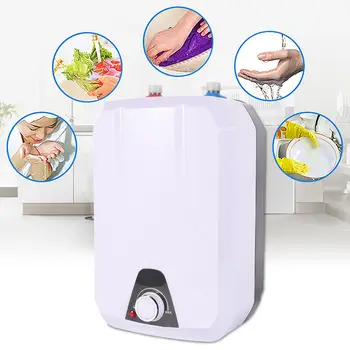 Electric Tankless Instant Water Heater System Portable Shower Heating USA Stock