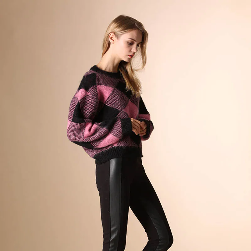 Runway 2017 Pullovers Sweaters Womens Knit Autumn Winter Fall Fashion Oversize Poncho Sweater Girls Knitted Cute Unif Cape Tops | Женская