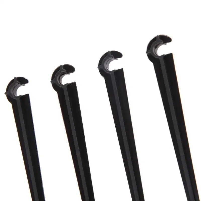 50pcs Garden Hose Holder hose bracket Plastic Hook Fixed Stems Support Holder for 4/7mm Drip Irrigation Watering system