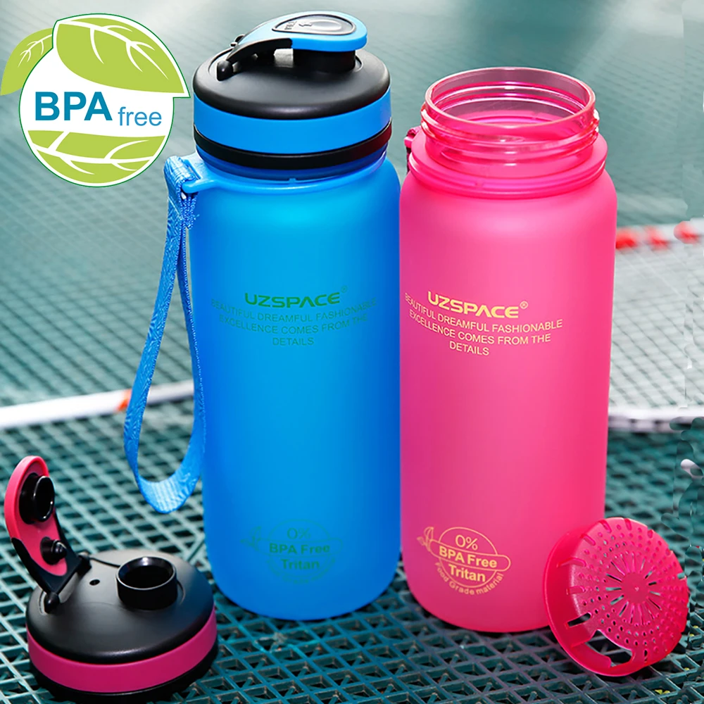 650 мл/1000 мл Лидер продаж портативный движения бутылка для воды Bpa бесплатно