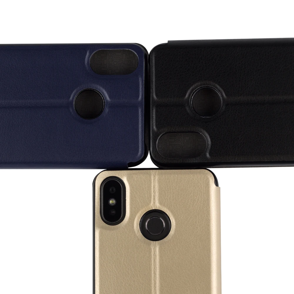 Роскошный чехол ocube Homtom C2 Специальный защитный флип-чехол из искусственной кожи