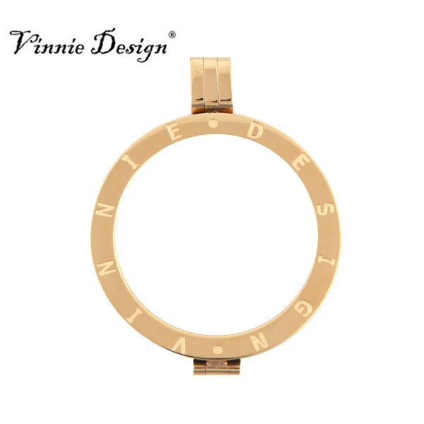 Vinnie дизайн ювелирных изделий новейший держатель для монет из нержавеющей стали