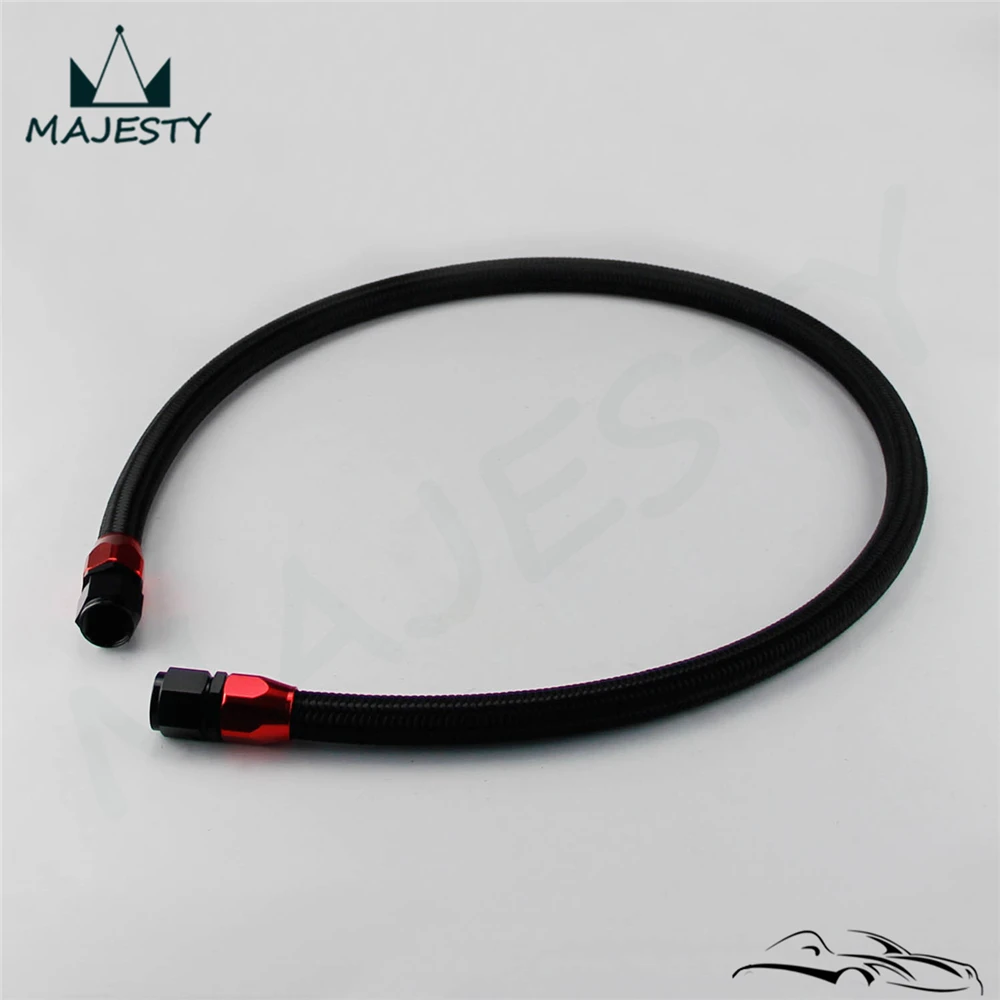 AN10 стальная/нейлоновая оплетка 1 2 м/3 6 фута масляная линия с адаптером для