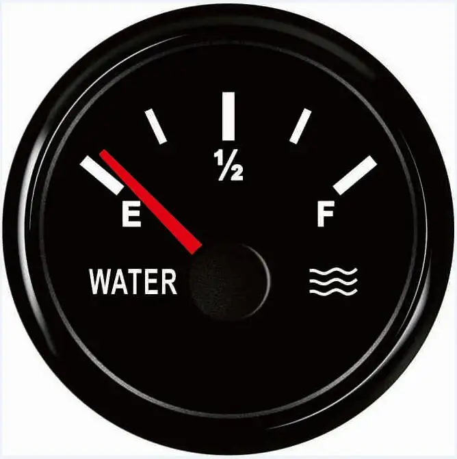 1 шт. 52 мм указатель уровня воды датчики E-F Водонепроницаемый измерителя уровня воды 9-32 в пост 0-190ohm 240-33ohm для Авто Лодка на колесах - Цвет: 240-33ohm