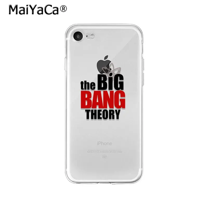 Мягкий силиконовый чехол MaiYaCa The Big Bang Theory TBBT из ТПУ для Apple iPhone 8 7 6 6S Plus X XS MAX 5 5S SE XR |