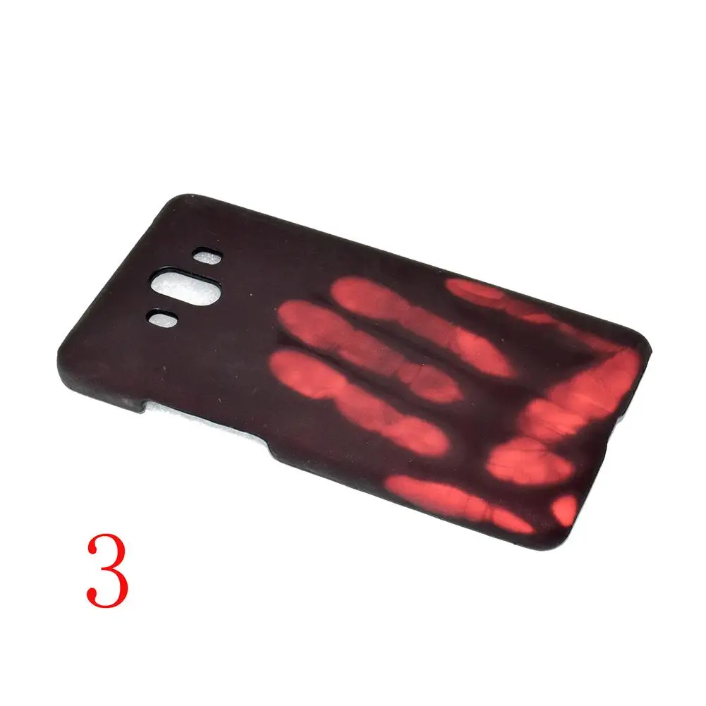 Thermal Sensor Fluorescent Color Changing PC Phone Case Back Cover For Huawei Mate10 Protective phone Shell |