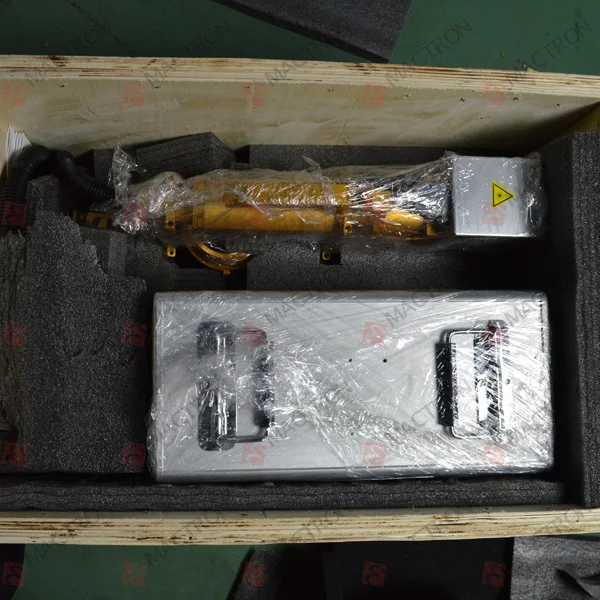 20 Вт волоконная Лазерная металлическая маркировка/мини лазерная гравировальная