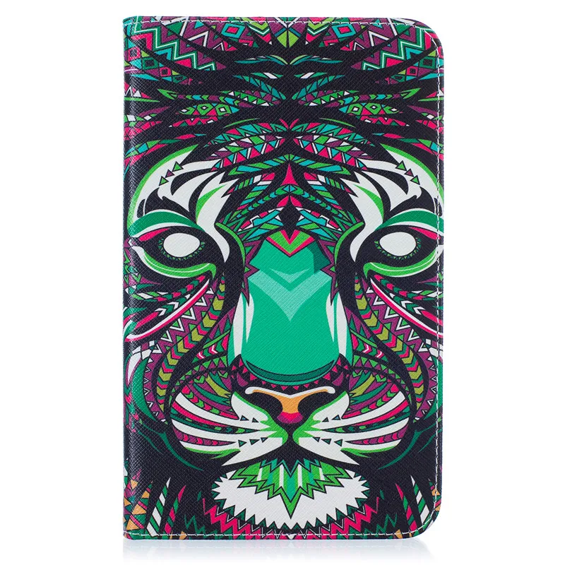 (1 шт.) многоцветный чехол для Samsung Tab A6 7 0 2016 флип из полиуретановой кожи планшета