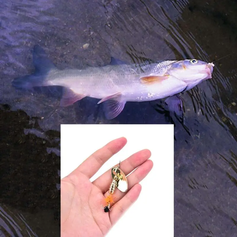 Рыболовная приманка ложка идеально подходит для басов форель окунь щука