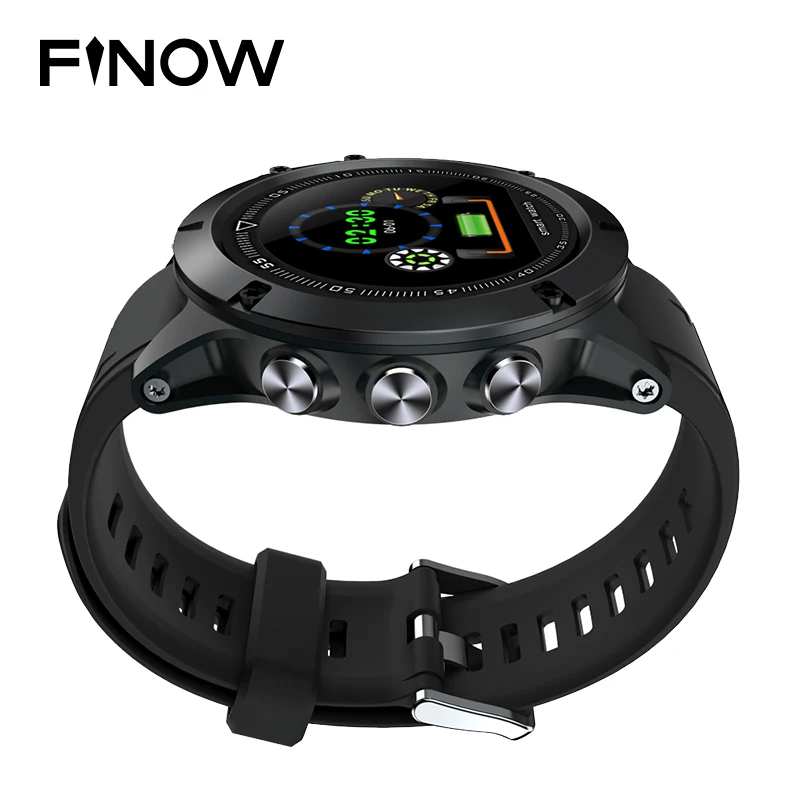 Finow L11 Спорт Смарт часы HD Цвет Экран с сердечного ритма крови Давление мониторинга