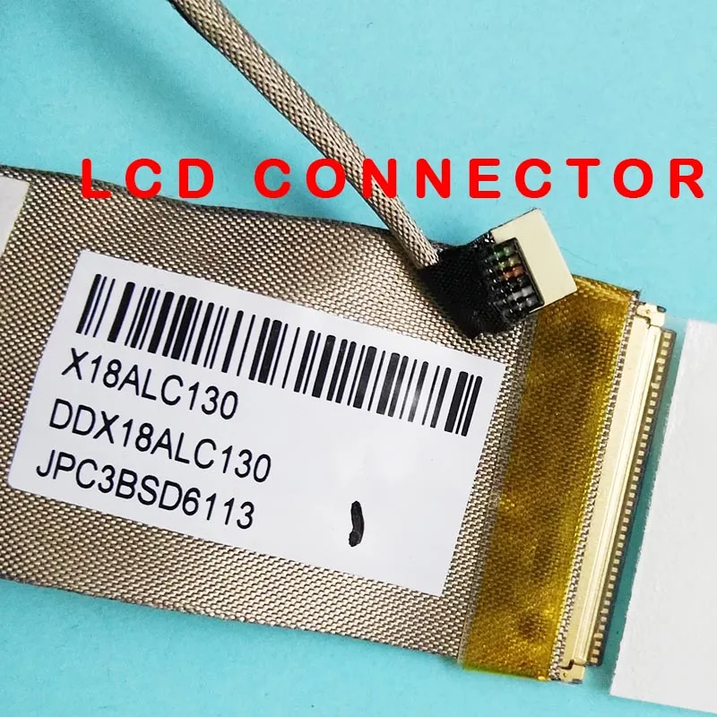 Новый оригинальный кабель ЖКД для HP Pavilion 17 G G015DX светодиодный ЖК видео P/N DDX18ALC130