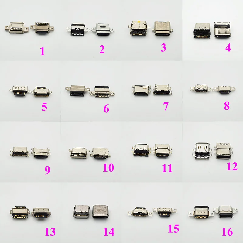 3 шт. Micro USB 1 разъем типа C для XiaoMI Huawei Lenovo Samsung Type-C женский зарядный док-станция порт