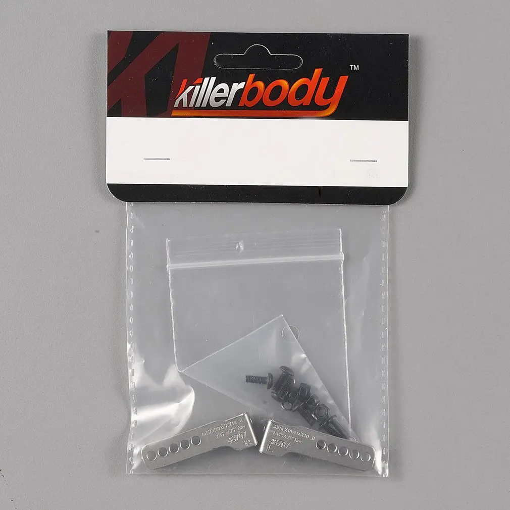 Killerbody бампер подключения Запчасти (Нержавеющая сталь) для осевых SCX10 и SCX102 шасси