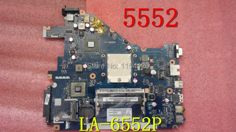 Материнская плата для ноутбука MBR4602001 Acer aspire 5552 материнская PEW96 LA 6552P
