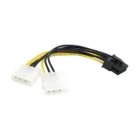 Кабель-переходник Molex с 4-контактным интерфейсом IDE на 8-контактный pci-E pci express pcie