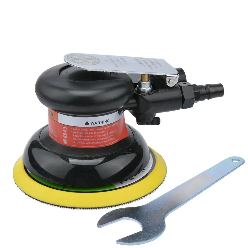 

Pneumatic Disc Polishing Machine 5 inch Orbital Sander Grinding Tool 11000rpm 125mm