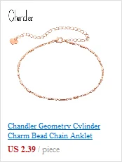 Chandler женский браслет-цепочка на лодыжку собачья лапа Сандалеты пляжные бижутерия для ног сплав цинка 30 см ножной браслет