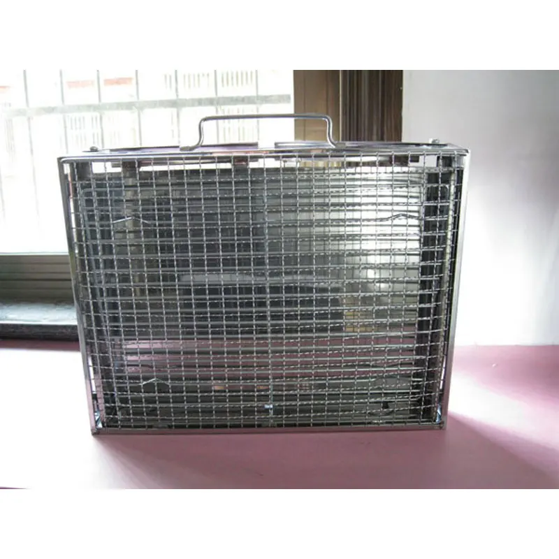 Ящик-стиль мангал нержавеющая сталь барбекю Портативный уличный угольный гриль