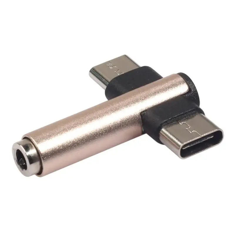 2 в 1 тип c до 3 5 мм аудио преобразователь для наушников USB C зарядный адаптер