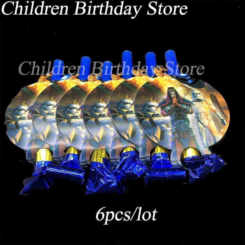 6 шт./лот Звездные войны тема день рождения украшения товары для вечеринок | Дом и