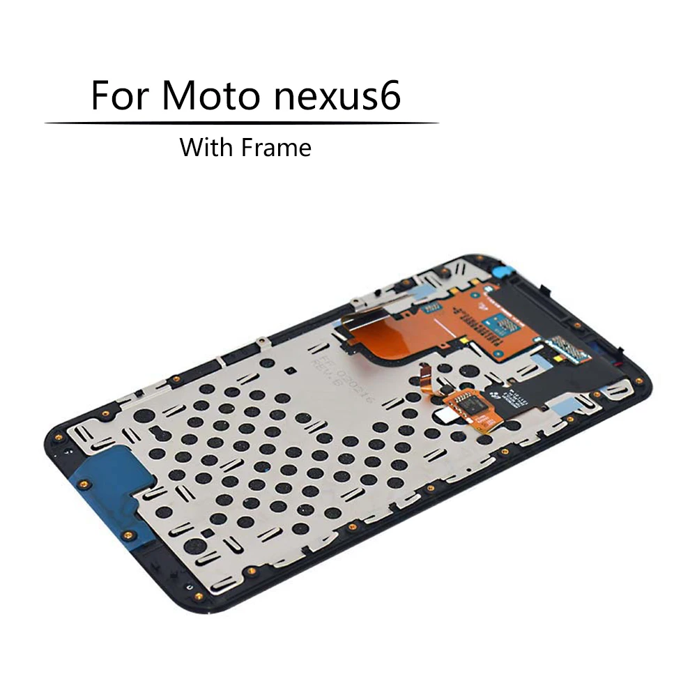 AMOLED 5,9" для Motorola Google Nexus 6 ЖК-дисплей с сенсорным экраном дигитайзер сборка для Moto Nexus 6 XT1100 XT1103 lcd