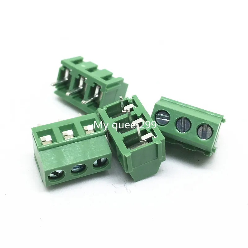 10 шт./лот KF128 2P/3 P KF терминал 3 81 мм расстояние 2PIN 3PIN 3.81 P|3.81mm terminal|terminator 3terminator 1 |