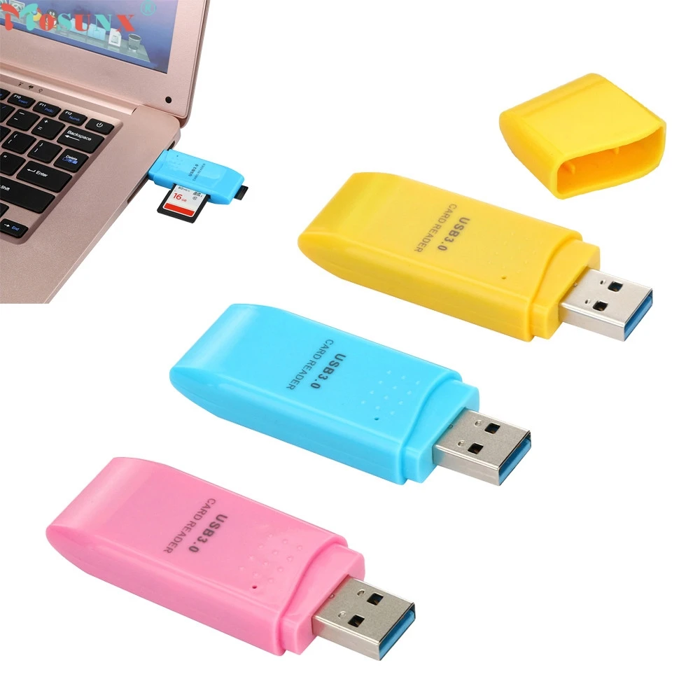 Mosunx Заводская цена мини 5 Гбит/с Супер Скоростной USB 3 0 Micro SD/SDXC TF кардридер адаптер