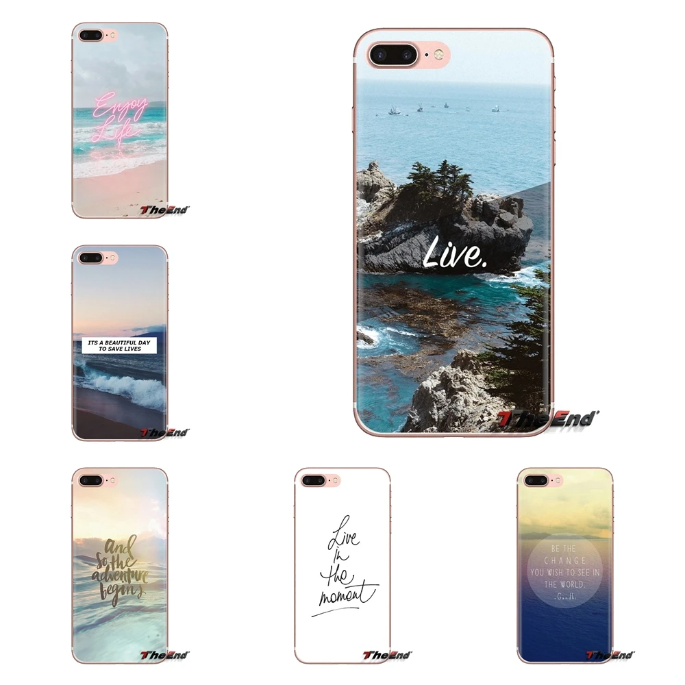 Прозрачные ТПУ чехлы накладки Scenary Travel Breathe On The Way для Huawei Mate Honor 4C 5C 5X6X7 7A 7C 8 9 10 8C 8X20