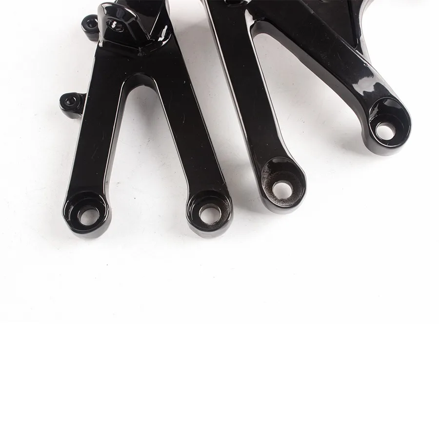 

For Honda CBR600RR F5 2007-2011 Front Passenger Foot Pegs Footrest Bracket Black