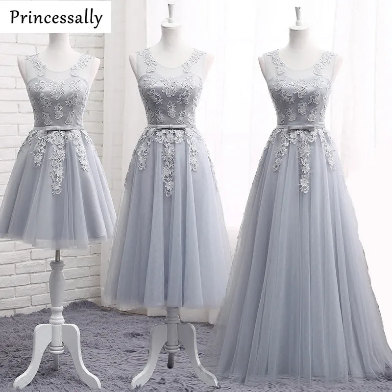 Robe De Soriee 2017 новое платье подружки невесты длиной до пола без рукавов кружевное