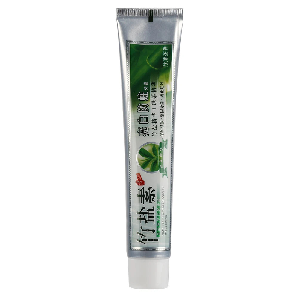 Green tea essence Новая гигиена полости рта против кровотечения десен средство для удаления налета уход за зубами отбеливание бамбук соленая зубная паста древесный уголь зубная паста TSLM1 - Цвет: Green tea essence