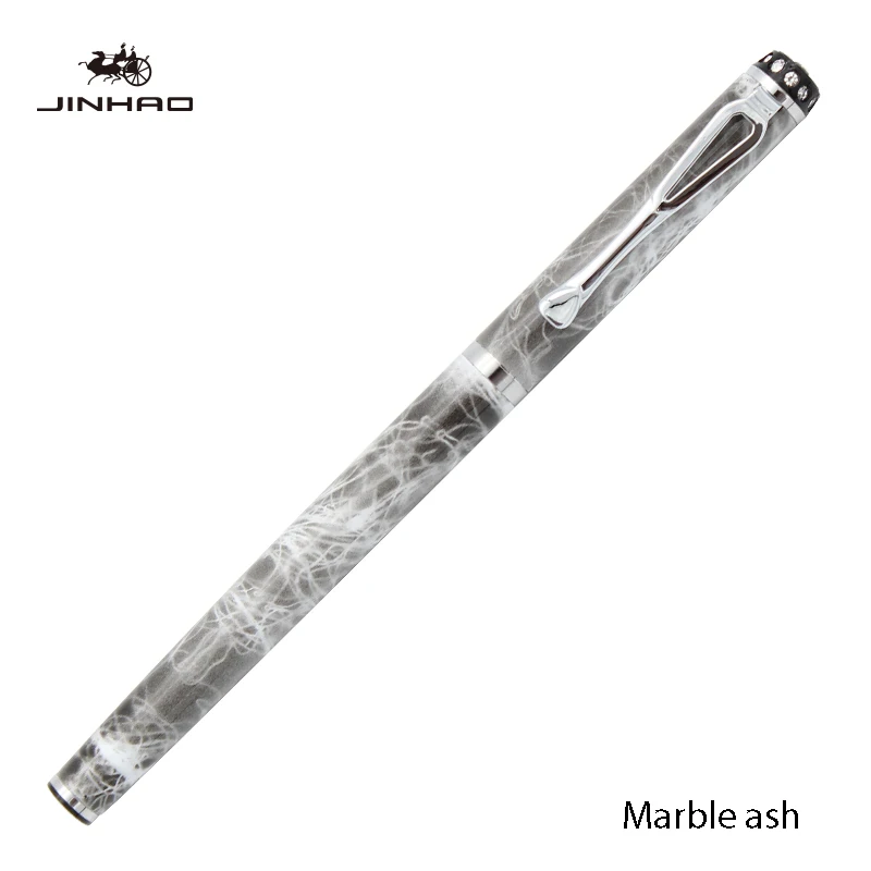 Jinhao 301 авторучка 0,38 мм чернильные ручки для письма для девочек металлические Роскошные Металлические stylo plume каллиграфия ручка caneta caligraphy