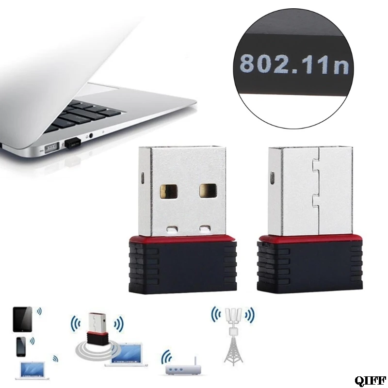 Прямая поставка и оптовая продажа 150mbps USB 2 0 WiFi беспроводной адаптер сетевой LAN