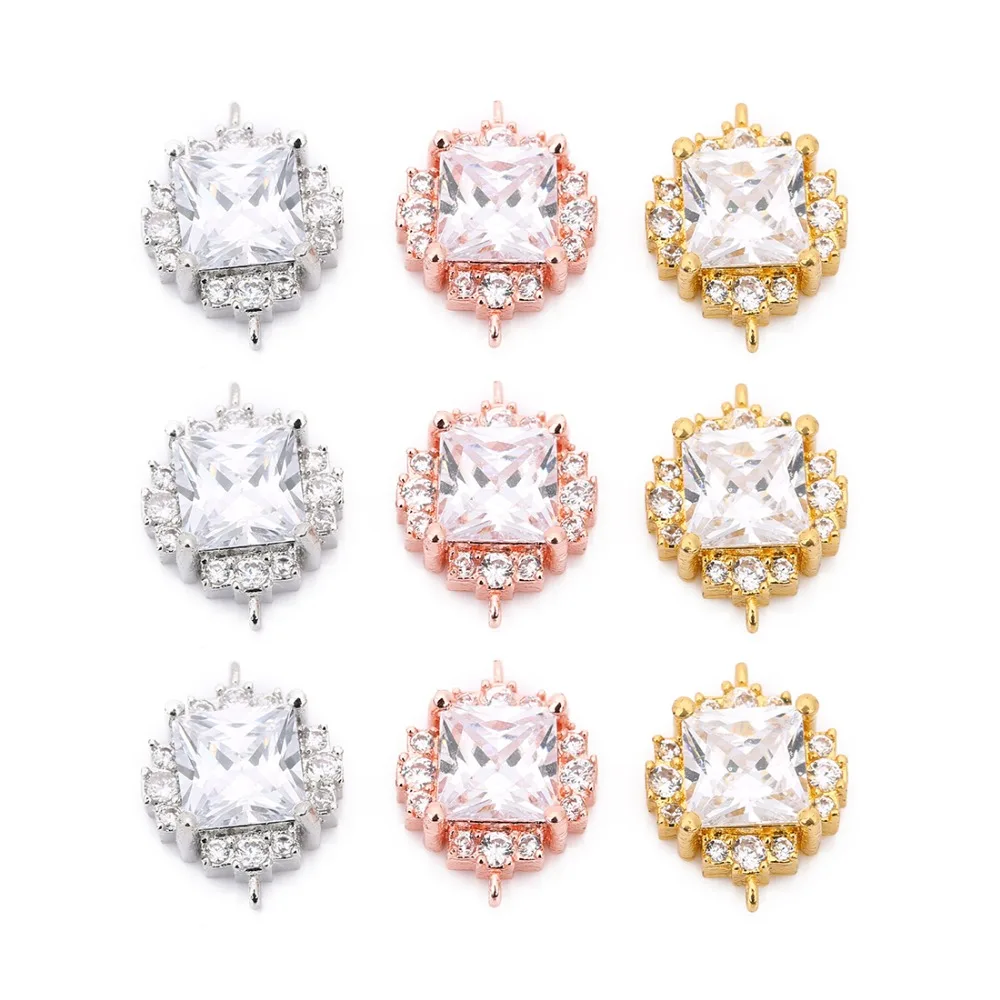 Linsoir Pendant Trend Fashion Crystal Alloy Pandent Charms For Necklace Bracelets Earrings Unisex Jewelry Making Accessories | Украшения и