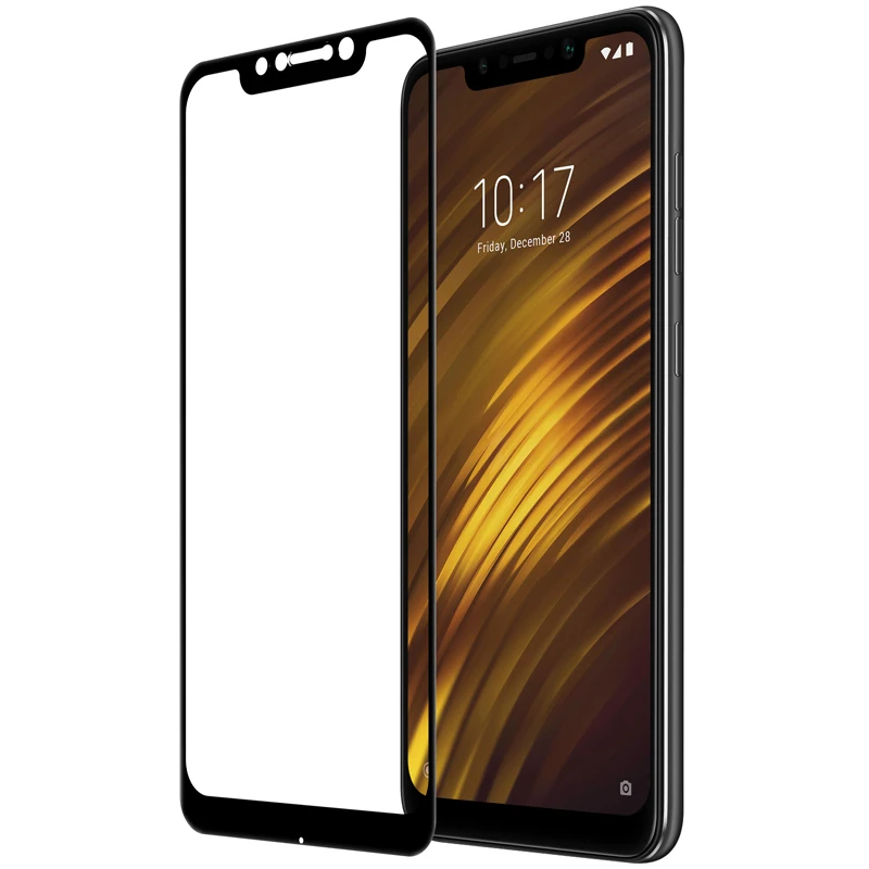 Для xiaomi pocophone f1 Защитное стекло для экрана полное покрытие Nillkin CP+ 9H 0,33 мм Тонкий pocophone f1 закаленное стекло изогнутое 6,18''